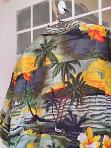 Aloha Hawaiian Floral Oversized Shirt