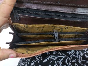 Wallet With Mobile Keeper Pouch