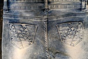 Distressed Denim Jeans