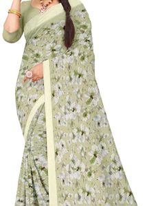 Printed Saree