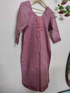 Pink Stitched Kurti