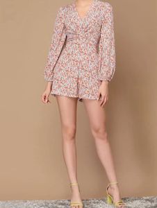 Multicoloured Printed Play suit
