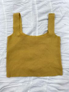 Mustard Tank Top