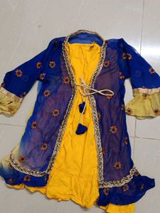 Yellow Sundress With Shrug