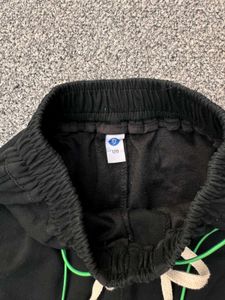 Black Casual Logo Sweatpants