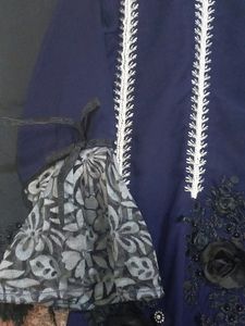 Fancy Pant Kurti With Work