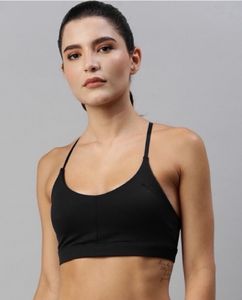 PUMAWomen Sports Lightly Padded Bra (Black)
