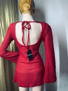 Few in Stock Red Long Sleeve Top