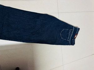 Wide Leg Dark Wash Jeans