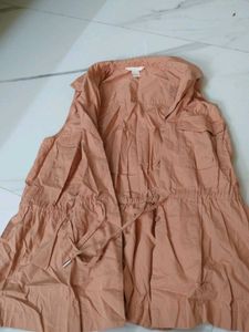 H&M Tan Waistcoat