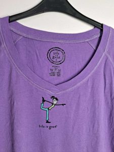 Purple Graphic Tee