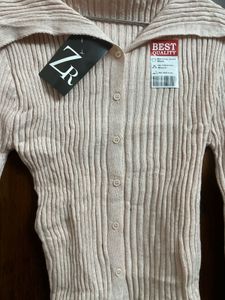 Ribbed Knit Cardigan