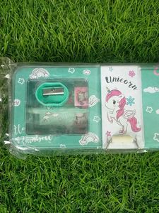 Unicorn Pencil Case With Stationary
