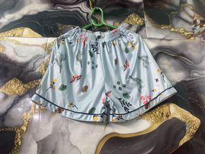 Floral Print Night Suit Set