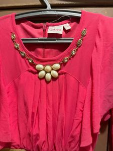 Elegant Pink Party Dress