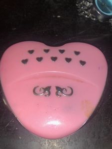 Pink Heart Trinket Box