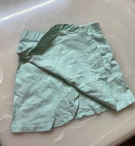Flamingo Print Wrap On Style Skirt For Baby Girl