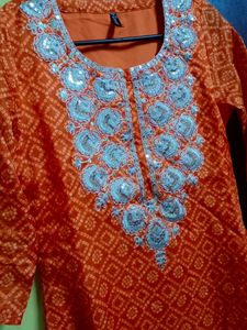 Gota Work Kurta