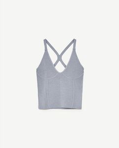 ZARA blue top