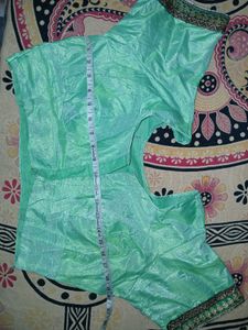 Mint Green Sari Blouse