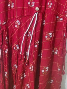Maroon Kurti