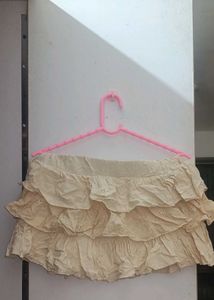 Tiered Ruffle Mini Skirt