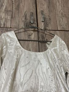 White Kurti