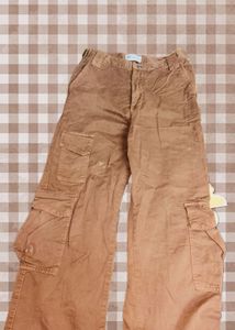 Brown Cargo Pants