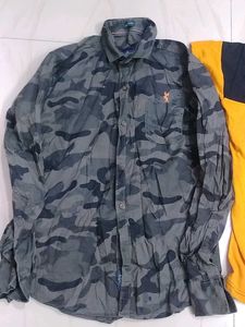 Combo Shirt,And Tsshirt,Slightly Used