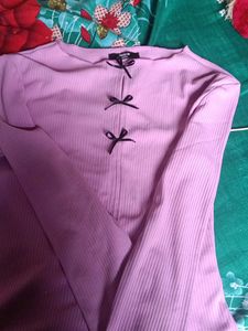 Ribbed Long Sleeve Top