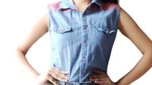 Denim Top For Women