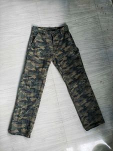 Camo Print Pants(Military Denim)