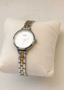 kate spade metro three-hand two-tone metal Watch