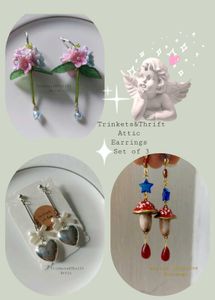 Earrings Set of 3