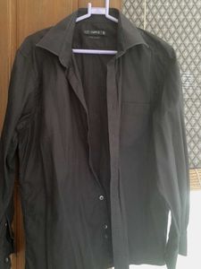Turtle Formal Black Shirt