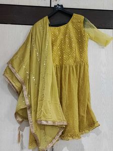 Elegant Yellow Kurta Set