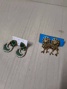 There Are Two Earrings Sets