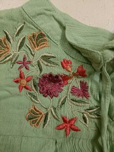 Embroidered Top