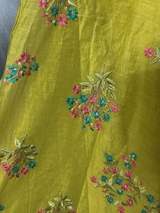 Lime Yellow Kurti+duppatta