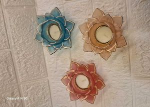 Pack Of 3 T Light Holder
