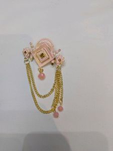 Pink Brooch For Men&#39;s Jodhpuri Coat