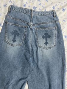 Baggy Y2k Cross Jeans