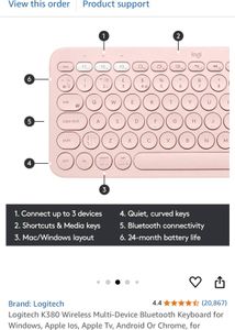 Logitech K380 Keyboard