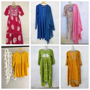 6 Kurta Set Combo