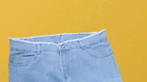 L@46 Size-34 Light Blue Denim Jeans