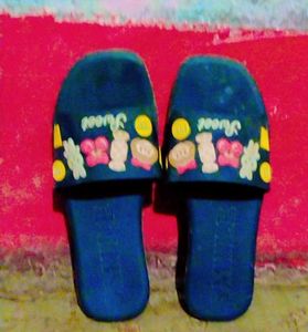 Kid&#39;s Blue Slippers