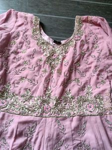 Elegant Embroidered Ethnic Dress