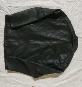 Stylish Black Faux Leather Jacket