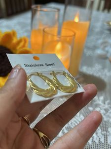 Gold Hoop Earrings