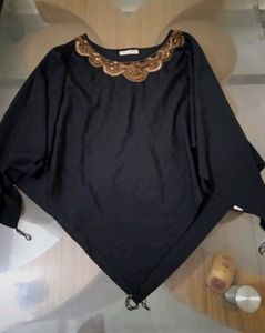Pochu In Black Colour.  Handwork , Totally New Fre